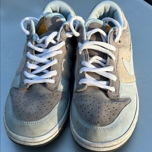 Nike Gray and Cream Women's Sneakers